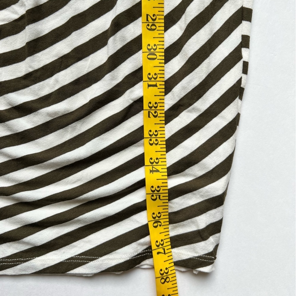 Bailey 44 Mandrill Dress White Black Striped NWT Size Large - Picture 6 of 6